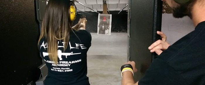 Mondays are Ladies' Day at Florida Firearms Academy! FREE INDOOR SHOOTING RANGE FEES!