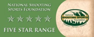 Florida Firearms Academy is a 5 Star Shooting Range as recognized by NSSA